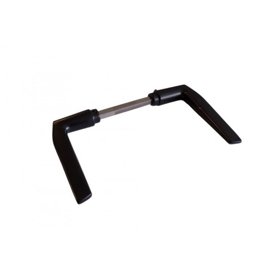 Fekete kilincs 410-es hosszított 110 mm