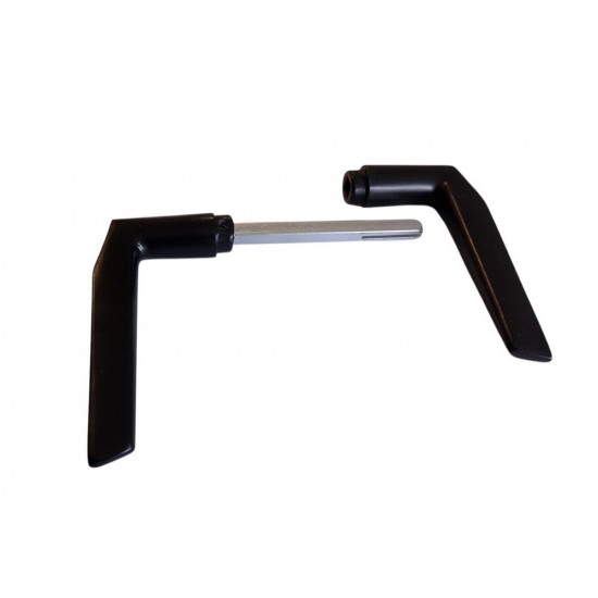 Fekete kilincs 410-es hosszított  90 mm