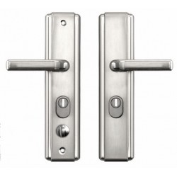 Acélajtó kilincs erősített bal