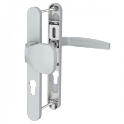 Victory gombos ajtókilincs ezüst 32/92 mm