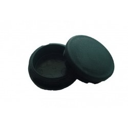 Csővégdugó 1" fekete