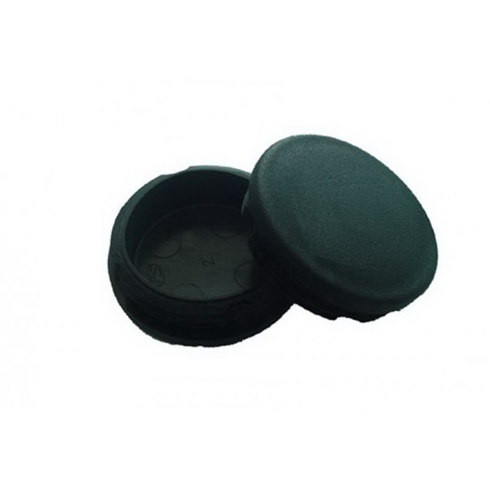 Csővégdugó 1/2" fekete