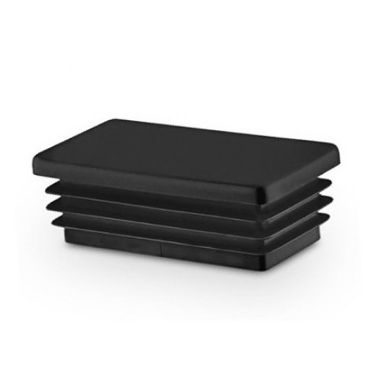 Zártszelvény dugó 20 x 40 mm fekete