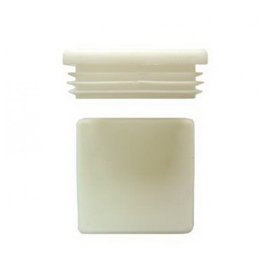 Zártszelvény dugó 20 x 20 mm fehér