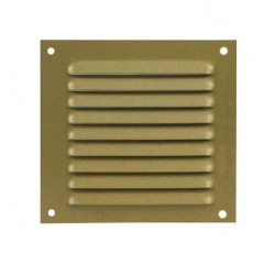 Szellőzőrács arany 150 x 150 mm