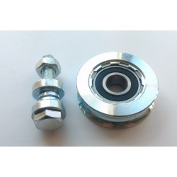 Tolókapu görgő "U" profil 60 mm