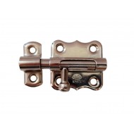 Bajonett tolózár nikkelezett  40 mm