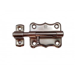 Bajonett tolózár nikkelezett  60 mm