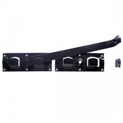 Kapuzár kétszárnyas fekete