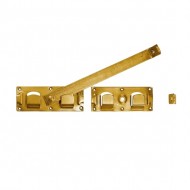 Kapuzár kétszárnyas horganyzott