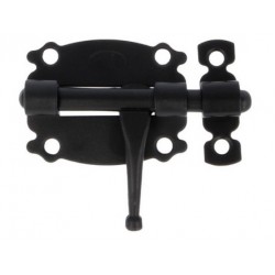 Tolózár díszes fekete 60 mm