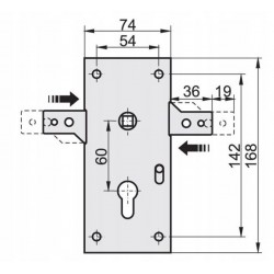 Garázsajtózár Kowal
