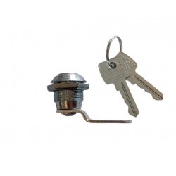 Bútorzár C-36 hajlított