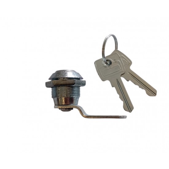 Bútorzár C-36 hajlított