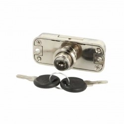 Bútorzár forgó cilinderes