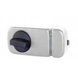 Ajtózár gombos barna, fehér