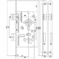 TESLA toalett zár jobb