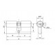 Anbo 2300 30 x 30 mm 2 db-os Anbo 2300 30 x 30 mm 2 db-os